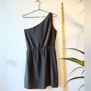 Club Monaco NEW One Shoulder Silk Dress